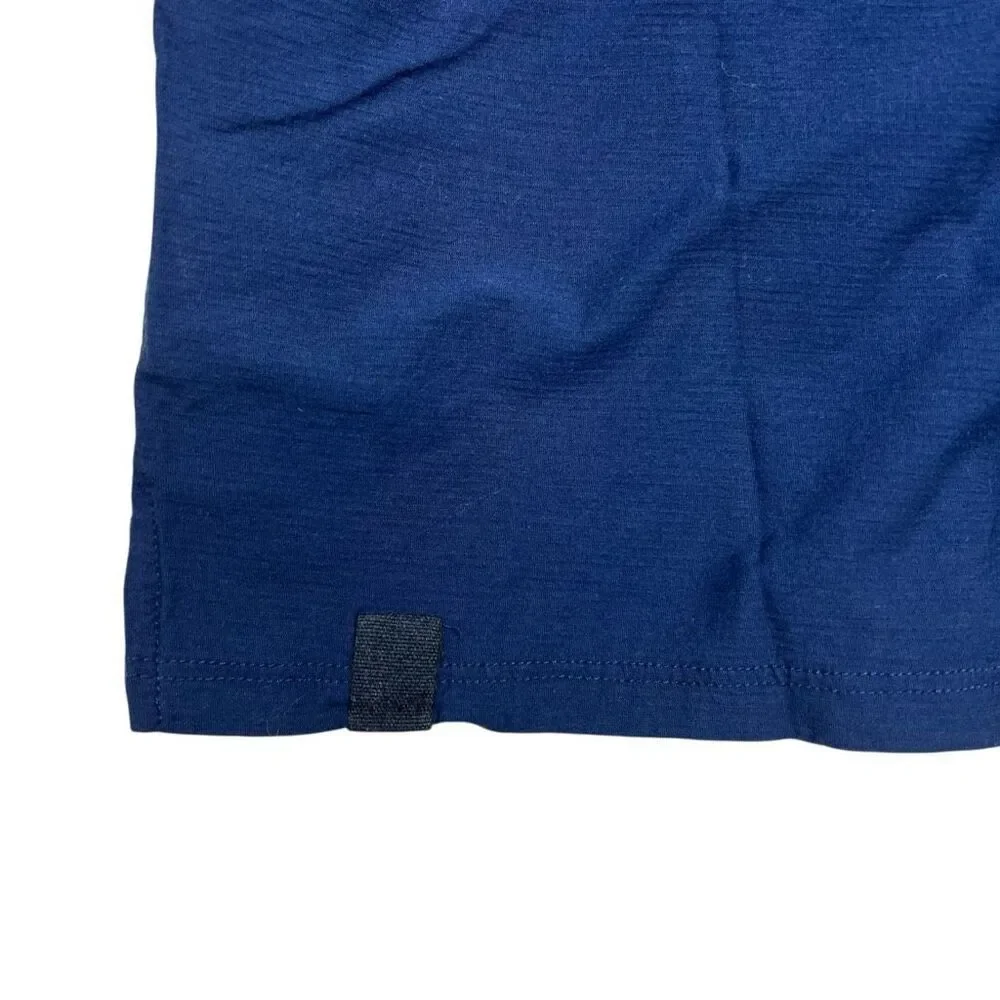 Lahgo Men’s XXL Navy Blue Pocket T-Shirt Supima Cotton Blend